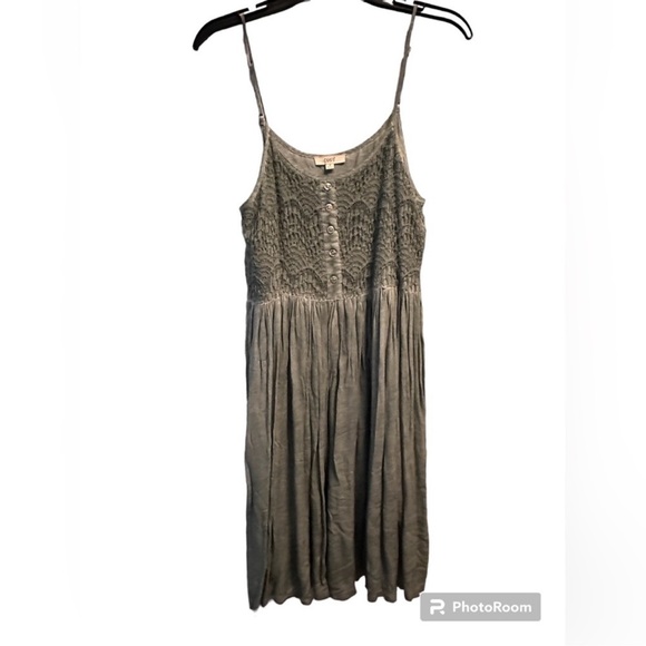 Sage Green Tank Dress Size Small - Picture 1 of 5